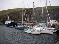 Tied up at Fair Isle