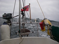 Big seas heading in to Lochinver
