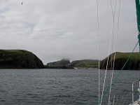 Entering North Haven, Fair Isle