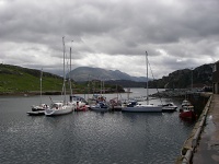 The new pontoon at Kinlochbervie