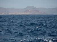 Graciosa and Lanzarote astern