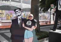 Kathy makes a friend
