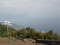 'Looking down to Santa Cruz