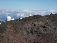 'The observatory on the crater rim