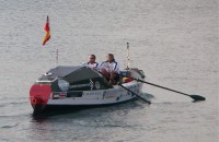 Ed Bayliss and Stu Turnbull set off ontheir record attempt